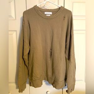 Distressed Sweater from Urban Outfitters Size Large
